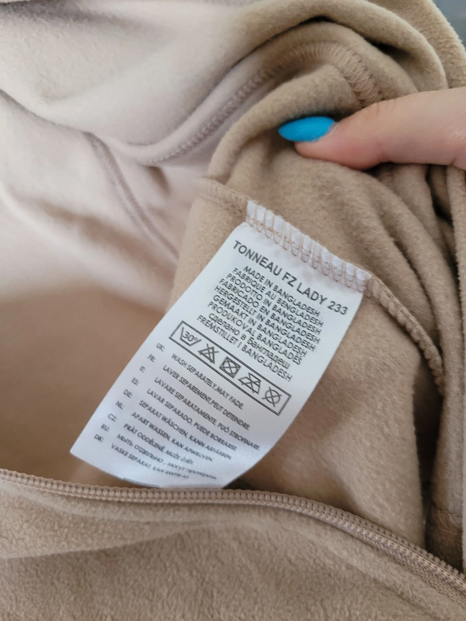Veste polaire bege Anapurna Altitude Performance – Tamanho 3/G – photo 5